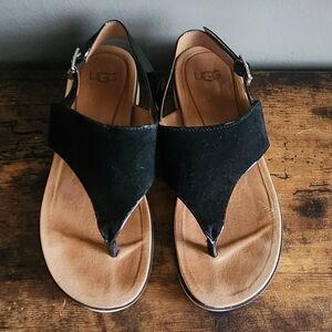 UGG Black Sandals